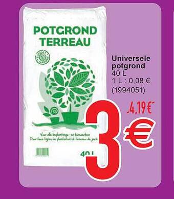 Universele Potgrond