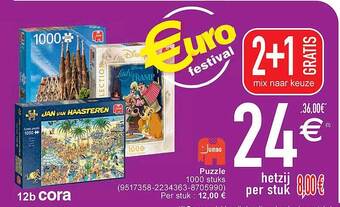 Cora Puzzle aanbieding