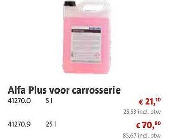 Alfa Plus Voor Carrosserie