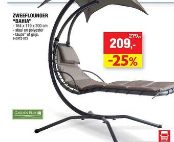 Hubo Zweeflounger Bahia aanbieding