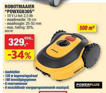 Hubo Robotmaaier aanbieding