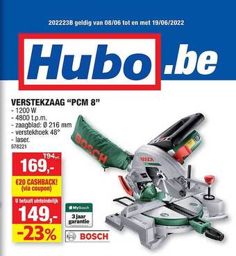 Hubo Verstekzaag aanbieding