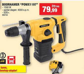 Hubo Boorhamer aanbieding