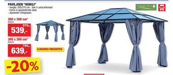 Hubo Paviljoen Nobili aanbieding