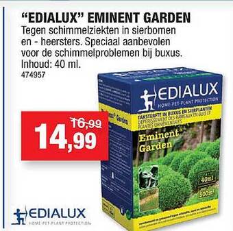 Hubo Edialux Eminent Garden aanbieding