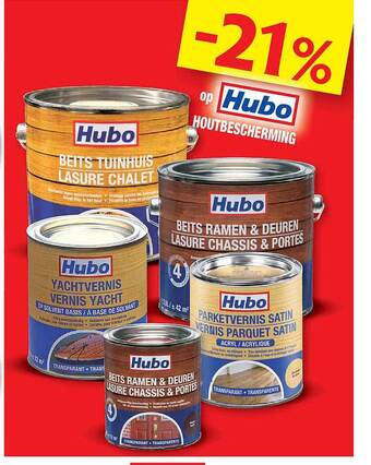 Hubo Hubo Houtbescherming aanbieding