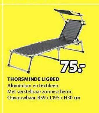Jysk Thorsminde Ligbed aanbieding