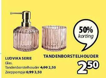 Jysk Ludvika Serie Tandenborstelhouder aanbieding