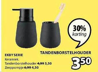 Jysk Ekby Serie Tandenborstelhouder aanbieding
