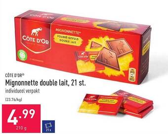 Mignonnette Double Lait, 21 St