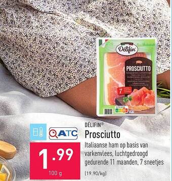 ALDI Délifin Prosciutto aanbieding