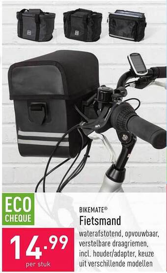 ALDI Bikemate Fietsmand aanbieding