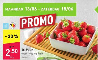 ALDI Aardbeien aanbieding