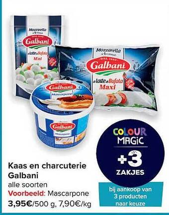 Carrefour Kaas En Charcuterie Galbani aanbieding