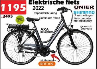 iTEK Elektrische Fiets aanbieding