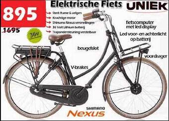 iTEK Elektrische Fiets aanbieding
