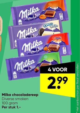 Milka Chocoladereep