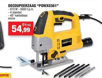 Hubo Decoupeerzaag aanbieding