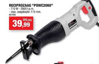Hubo Reciprozaag aanbieding