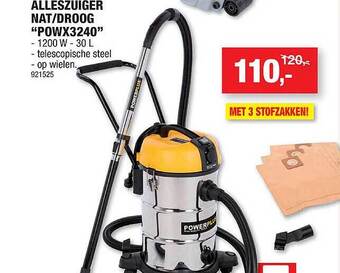 Hubo Alleszuiger Nat-droog aanbieding