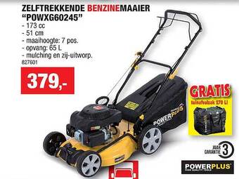 Hubo Zelftrekkende Benzinemaaier aanbieding