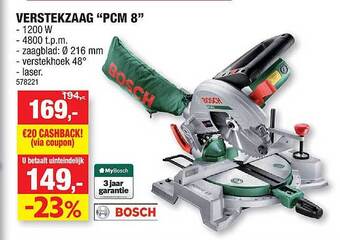 Hubo Verstekzaag aanbieding