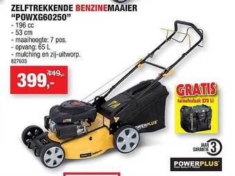 Hubo Zelftrekkende Benzinemaaier aanbieding