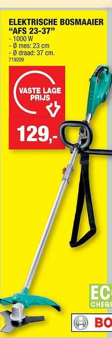 Hubo Elektrische Bosmaaier aanbieding