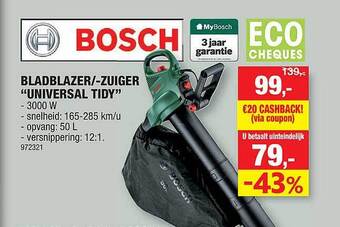 Hubo Bladblazer--zuiger Universal Tidy aanbieding