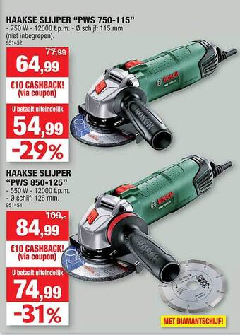 Hubo Haakse Slijper aanbieding