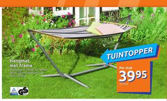 Action Hangmat Met Frame aanbieding