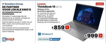 IT Resellers Lenovo Thinkbook 15 G2 Itl aanbieding