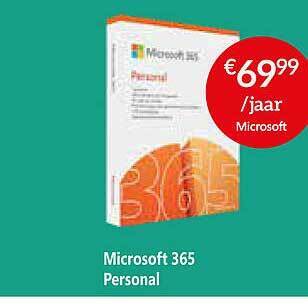 Selexion Microsoft 365 Personal aanbieding