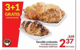 Intermarché Gevulde Croissants aanbieding