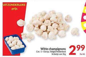 Intermarché Witte Champignons aanbieding