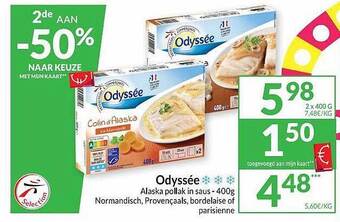 Odyssée Alaska Pollak In Saus