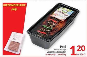 Intermarché Paté Vieille Abbaye aanbieding