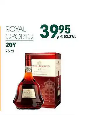 Prik en Tik Royal Oporto 20y aanbieding