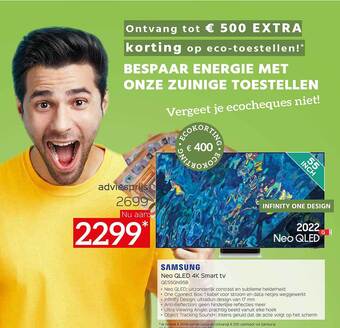 Selexion Samsung Neo Qled 4k Smart Tv aanbieding