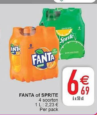Cora Fanta Of Sprite aanbieding
