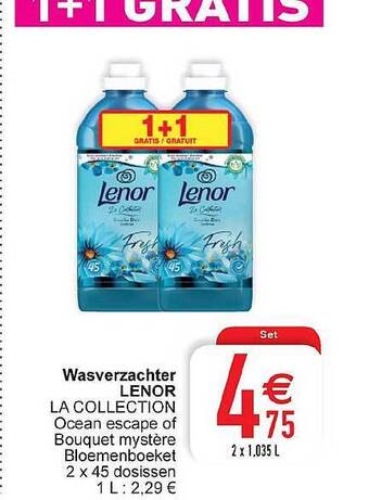 Cora Wasverzachter Lenor aanbieding