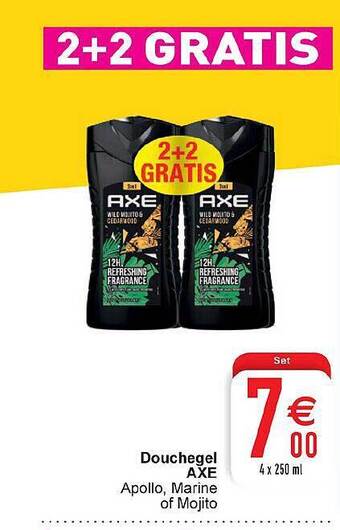 Cora Douchegel Axe aanbieding