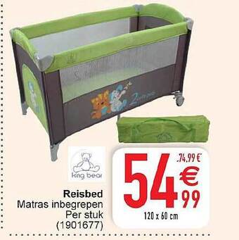 Cora Reisbed aanbieding