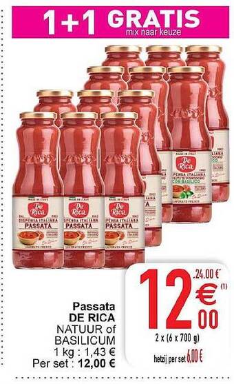 Cora Passata De Rica aanbieding