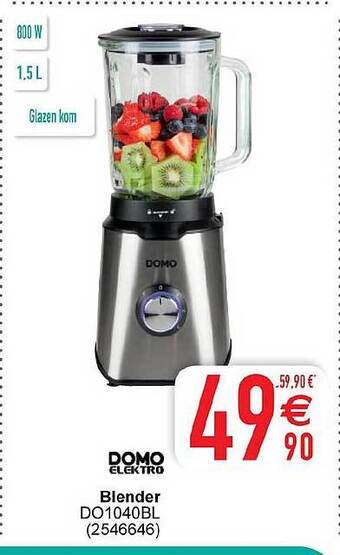 Cora Domo Elektro Blender aanbieding