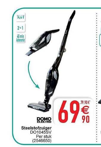 Cora Steelstofzuiger aanbieding