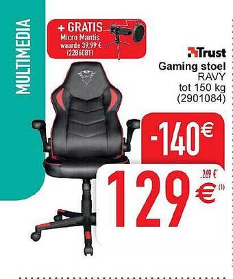 Cora Trust Gaming Stoel aanbieding