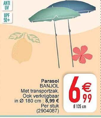 Cora Parasol aanbieding