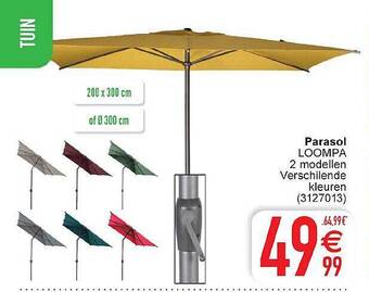 Cora Parasol aanbieding