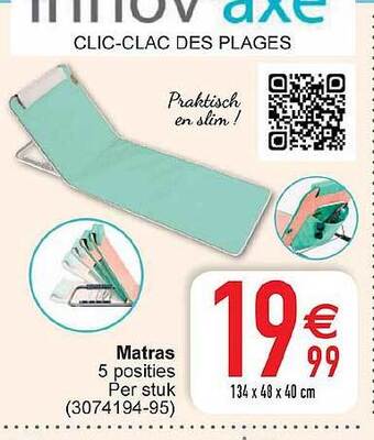 Cora Matras aanbieding